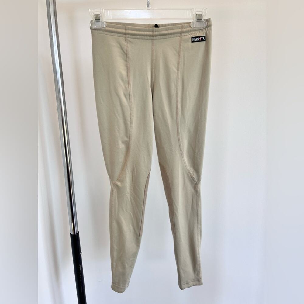 Kerrits Kids Performance Tights Pants Tan size Large